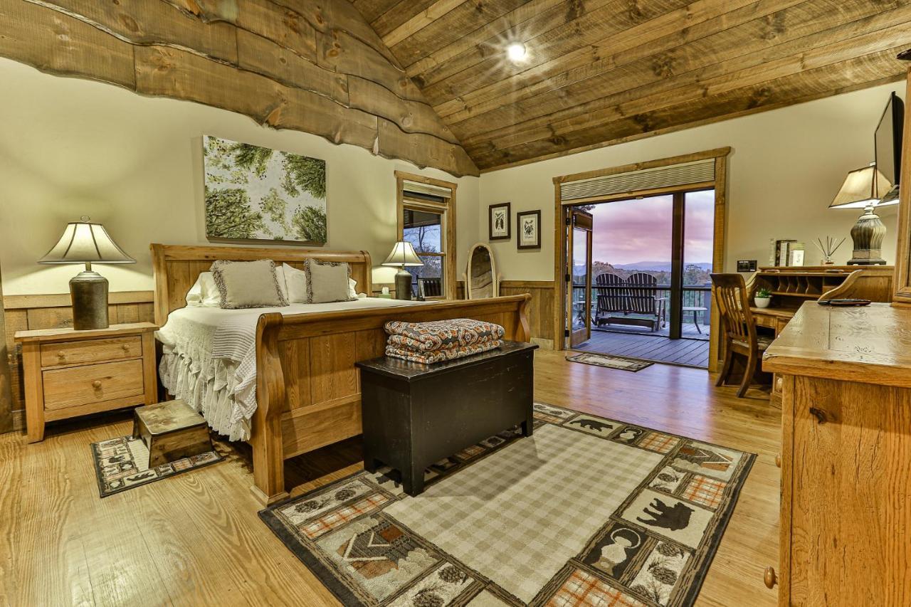 Eagles Crest - Long Range Layered Mountain Views In Peaceful Neighborhood! Βίλα Mineral Bluff Εξωτερικό φωτογραφία